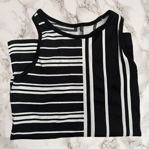 Athleta Women’s Athletic Striped Stretchy Tank Small